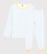 Kinderpyjama aus Bio-Baumwolle mit Muster