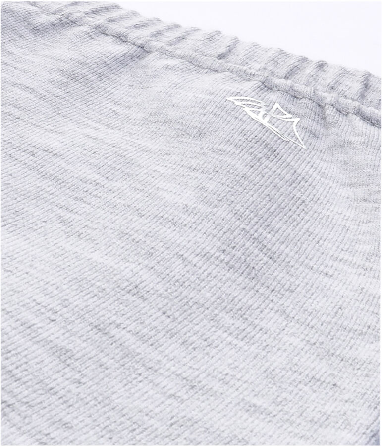 M&auml;dchen-Leggings aus einfarbigem Stretch-Jersey grau Poussiere