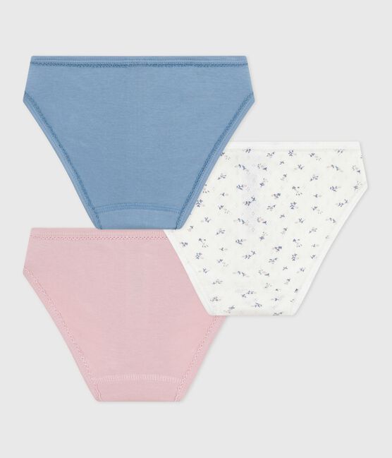 Set Kinder-Slips aus Baumwolle mit Blumenmuster variante 1