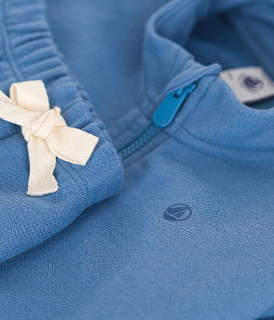 Baby-Set aus Sweatshirt und Hose blau BEACH