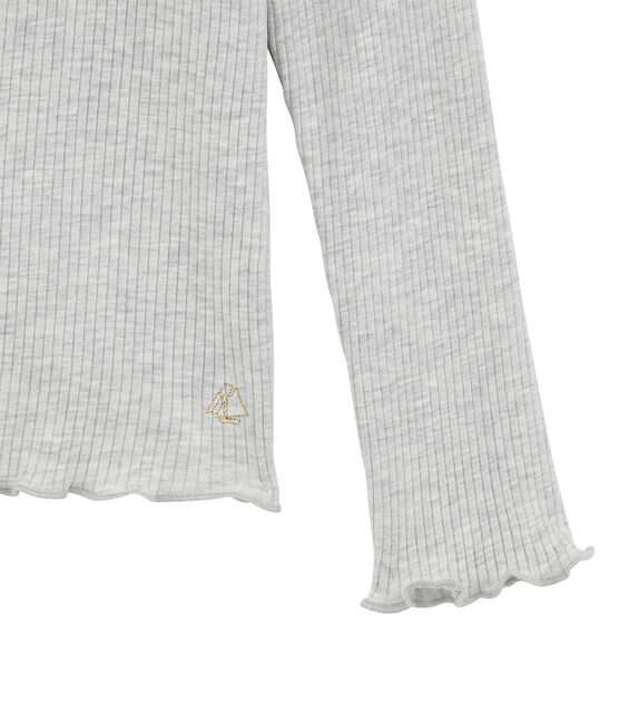 Langarmshirt mit Rollkragen grau BELUGA CHINE