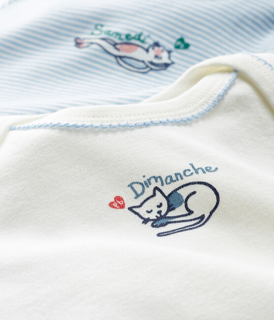 Zweier-Set langärmlige Baby-Bodys für Mädchen variante 1