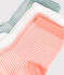 3er-Set Baby-Socken aus Baumwolle mit Ringelstreifen  variante 1