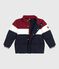 Kinder-Winterjacke im Colorblock blau SMOKING/weiss MULTICO