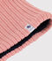 Baby-Schlauchschal aus Strickgewebe, mit recyceltem Fleece gefüttert rosa SALINE
