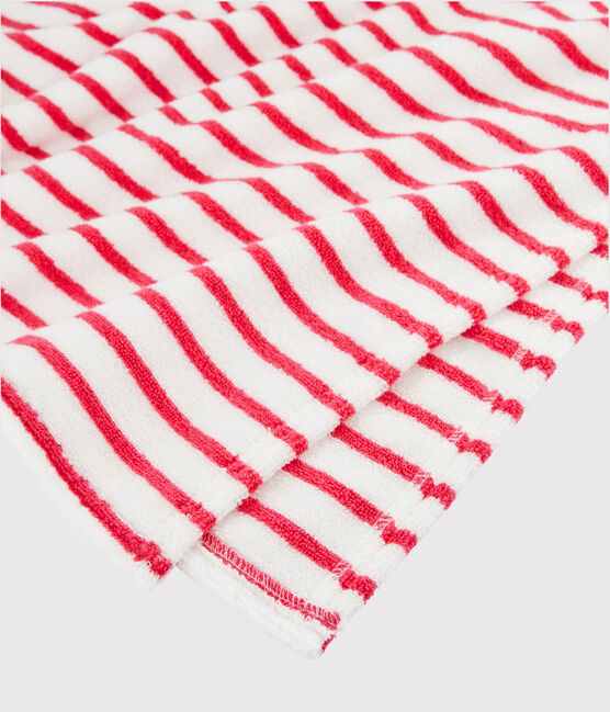 Strand-Poncho mit Kapuze Baby Mädchen / Baby Jungen rosa GEISHA