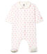 Baby Strampler aus gedoppeltem Jersey für Mädchen