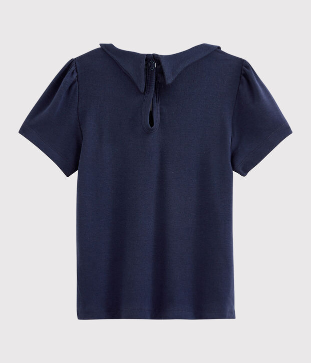 Kurz&auml;rmliges Kinder-T-Shirt aus Baumwolle f&uuml;r M&auml;dchen SMOKING