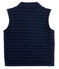 Ärmelloser baby-blouson aus gestepptem doppeljersey jungen blau SMOKING