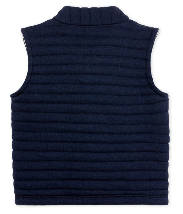 &Auml;rmelloser baby-blouson aus gestepptem doppeljersey jungen SMOKING