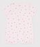 Baby-Kurzoverall aus Baumwolle mit Blumenmotiv rosa BARELY/ MULTICO
