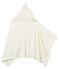 Baby-badecape unisex weiss MARSHMALLOW