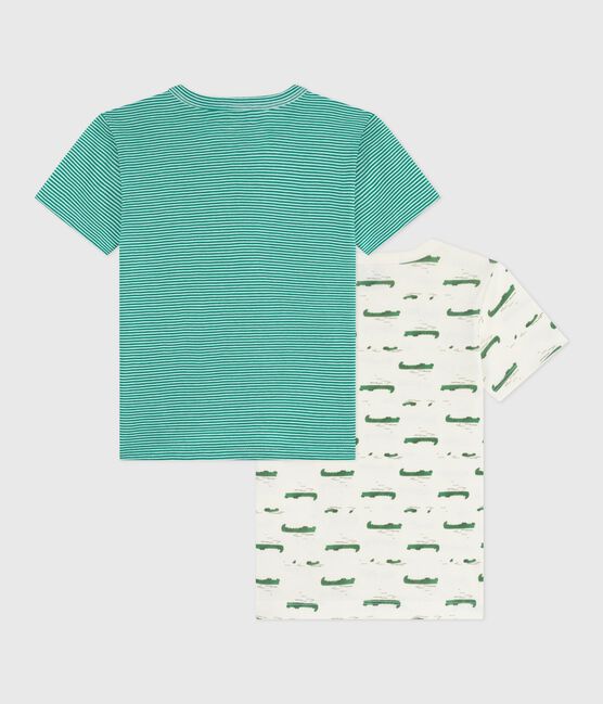 Set kurzärmelige Kinder-T-Shirts aus bedruckter Baumwolle variante 1