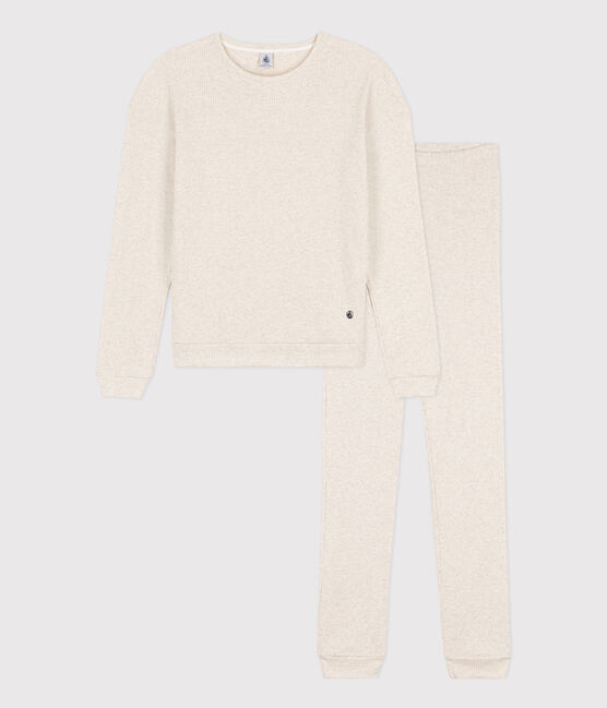 Pyjama aus Baumwolle für Damen beige MONTELIMAR CHINE
