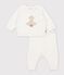 Baby-Set aus Strick mit Jacquardmuster MILK