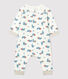 Langer Baby-Overall aus Bio-Baumwolle mit Bären-Muster