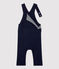 Gesteppte Baby-Latzhose. blau SMOKING
