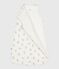 Baby-Schlafsack aus Baumwolle TOG-Wert 2 weiss MARSHMALLOW/grau GRIS