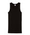 Tanktop Damen einfarbig schwarz NOIR