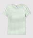 T-Shirt DAS GERADE mit Rundhalsausschnitt aus Bio-Baumwolle für Damen
