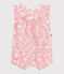Ärmelloser Baby-Kurzoverall aus Baumwolle mit rosa Kirschen rosa FLEUR/ SPI