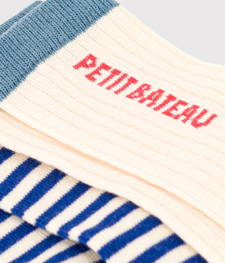 2er-Set Kindersocken &bdquo;Petit Boat&ldquo; variante 1