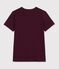 Kurz&auml;rmeliges Damen T-Shirt aus einfarbiger Baumwolle MOON