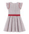 Kinder-Kleid Mädchen weiss MARSHMALLOW/weiss MULTICO