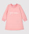 Gestepptes Baby-Kleid für Mädchen rosa CHARME