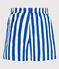 Badeshorts für Jungen. weiss MARSHMALLOW/blau SURF