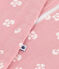Babyschlafsack aus Baumwolle mit Blumenmotiv TOG-Wert 1 rosa CHARME/weiss MARSHMALLOW