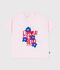 Kurz&auml;rmeliges Baby-T-Shirt aus Baumwolle mit Motiv BARELY