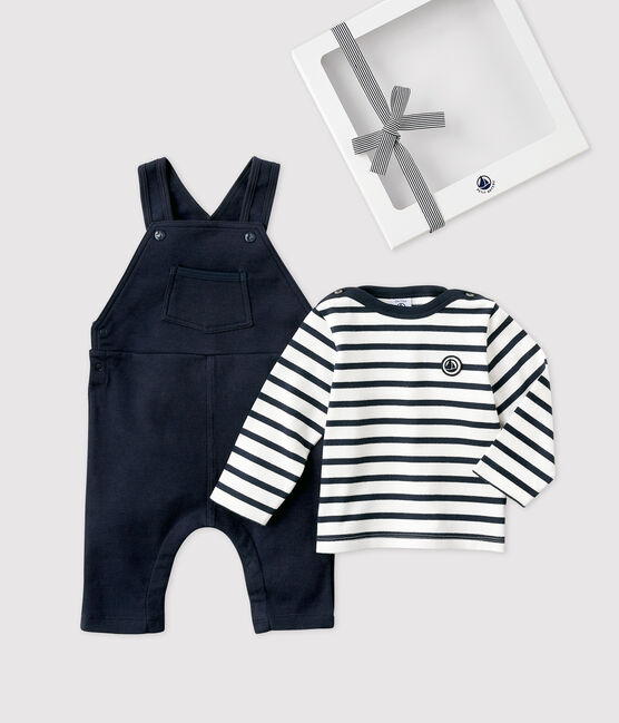 Baby-Geschenkset Latzhose und Matrosenshirt variante 1