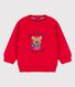 Baby-Sweatshirt aus Molton