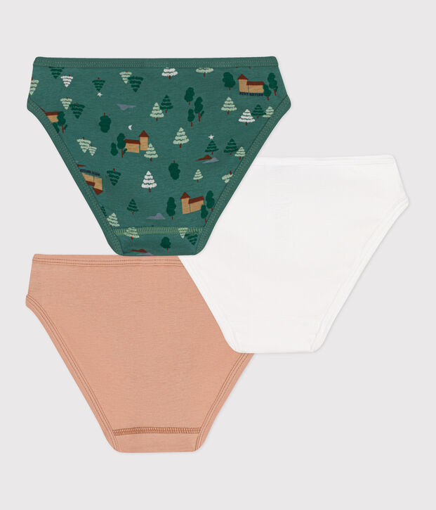 3er-Set Baumwollslips f&uuml;r Kinder vielfarbig