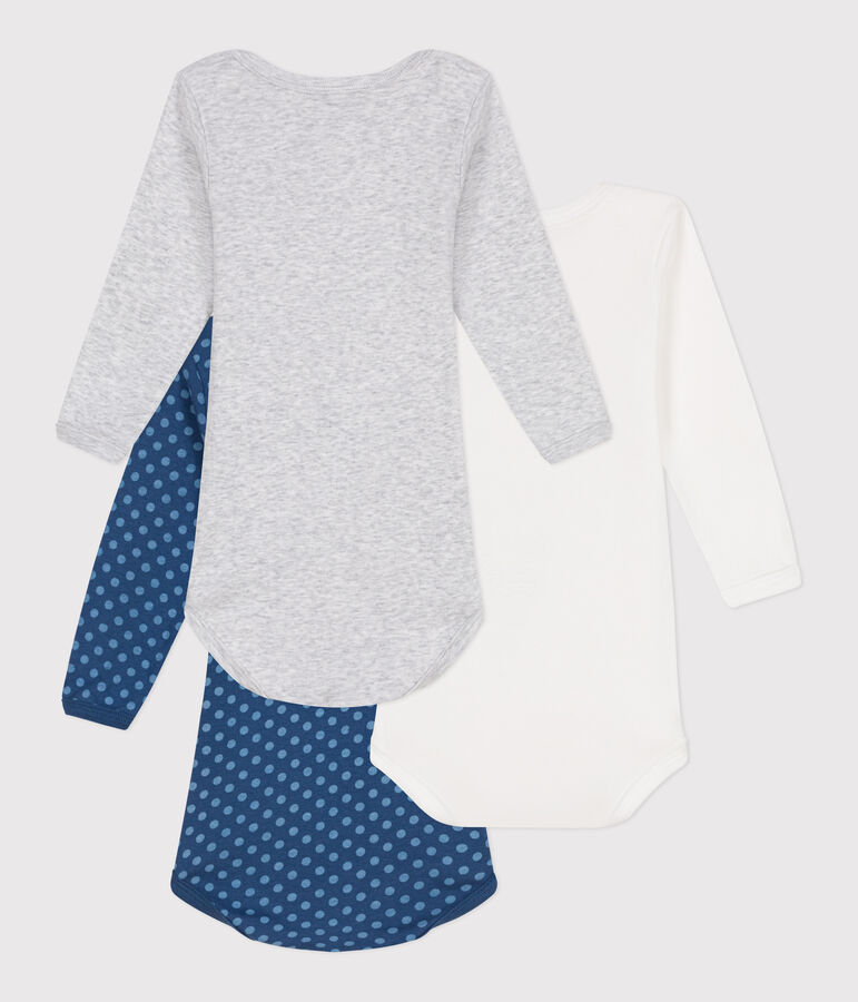 3er-Set lang&auml;rmelige Bodys aus Baumwolle f&uuml;r Babys variante 4