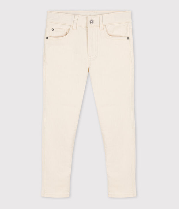 Kinderhose f&uuml;r Jungen aus Denim naturfarben