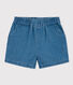 Baby-Shorts aus leichtem Denim