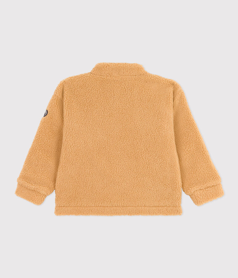 Kinderjacke aus Sherpa beige FACILE