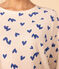 Pyjama aus Baumwolle mit Herzmotiv für Damen weiss AVALANCHE/ MULTICO