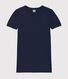 Damen-T-Shirt aus Baumwolle mit Rundhalsausschnitt