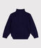 Kinder-Pullover mit Stehkragen aus einfarbiger Baumwolle SOIR