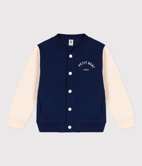 Kinder-Teddyjacke aus Molton für Mädchen / Jungen blau MEDIEVAL/ AVALANCHE