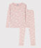 Kinderpyjama aus Baumwolle in schmaler Passform für Mädchen SALINE/ MARSHMALLOW