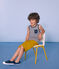 Kinder-Tanktop Jungen blau SMOKING/weiss MARSHMALLOW