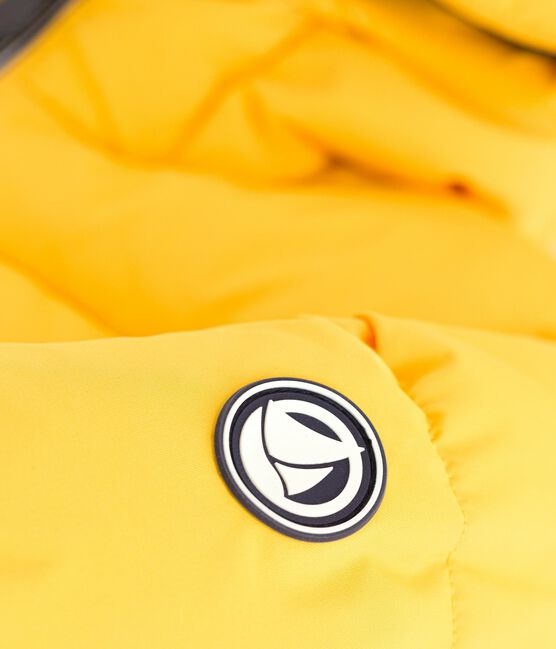 Einfarbige Kinder-Winterjacke  gelb JAUNE