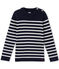 Jungen Marinepullover blau SMOKING/weiss LAIT
