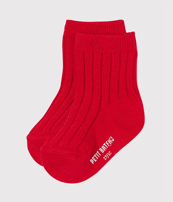Unisex-Baby-Söckchen rot FROUFROU