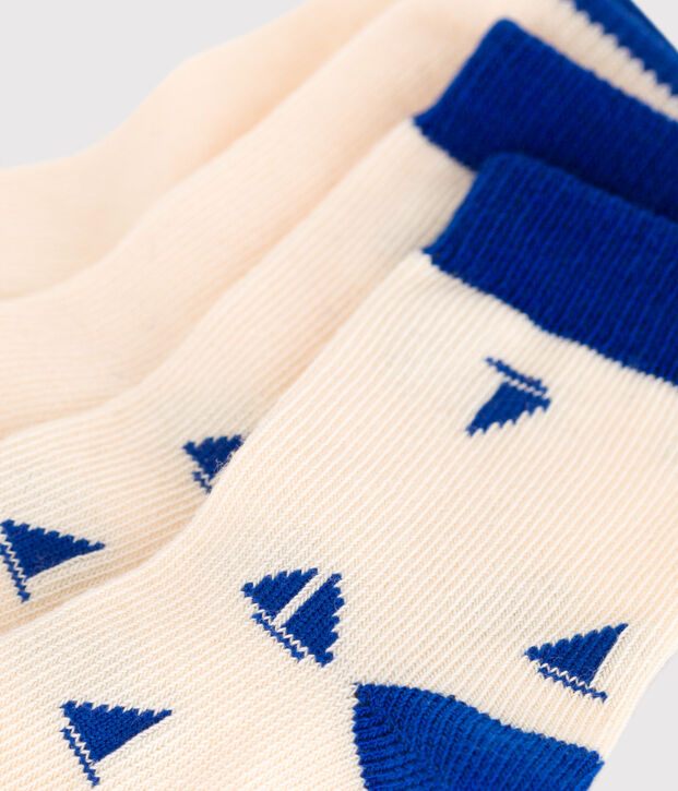 2er-Set Baby-Socken aus Baumwolle mit Schiffmotiv vielfarbig