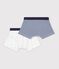 Lot de 2 boxers en coton vielfarbig